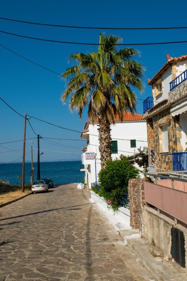 Ferienwohnung Efterpi Aggeli Loutrópolis Thermís Exterior foto